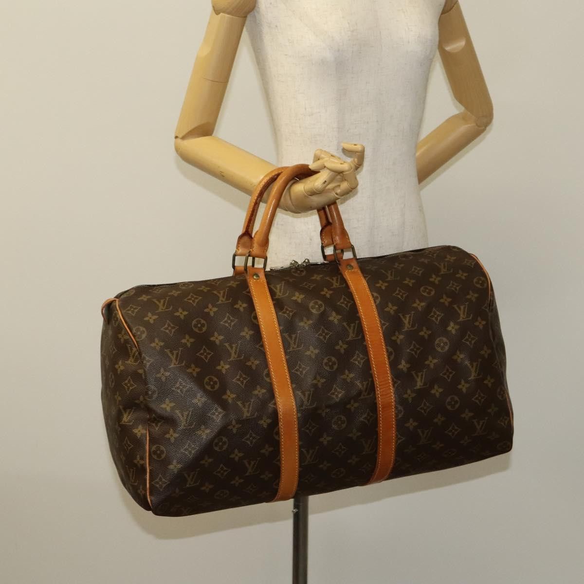 Louis Vuitton Louis Vuitton Keepall 50 travel Size ONE SIZE - 12 Thumbnail