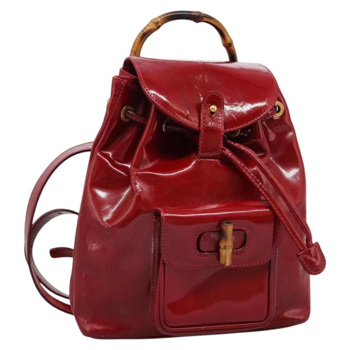 Gucci Gucci Bamboo backpack Size ONE SIZE - 21 Thumbnail