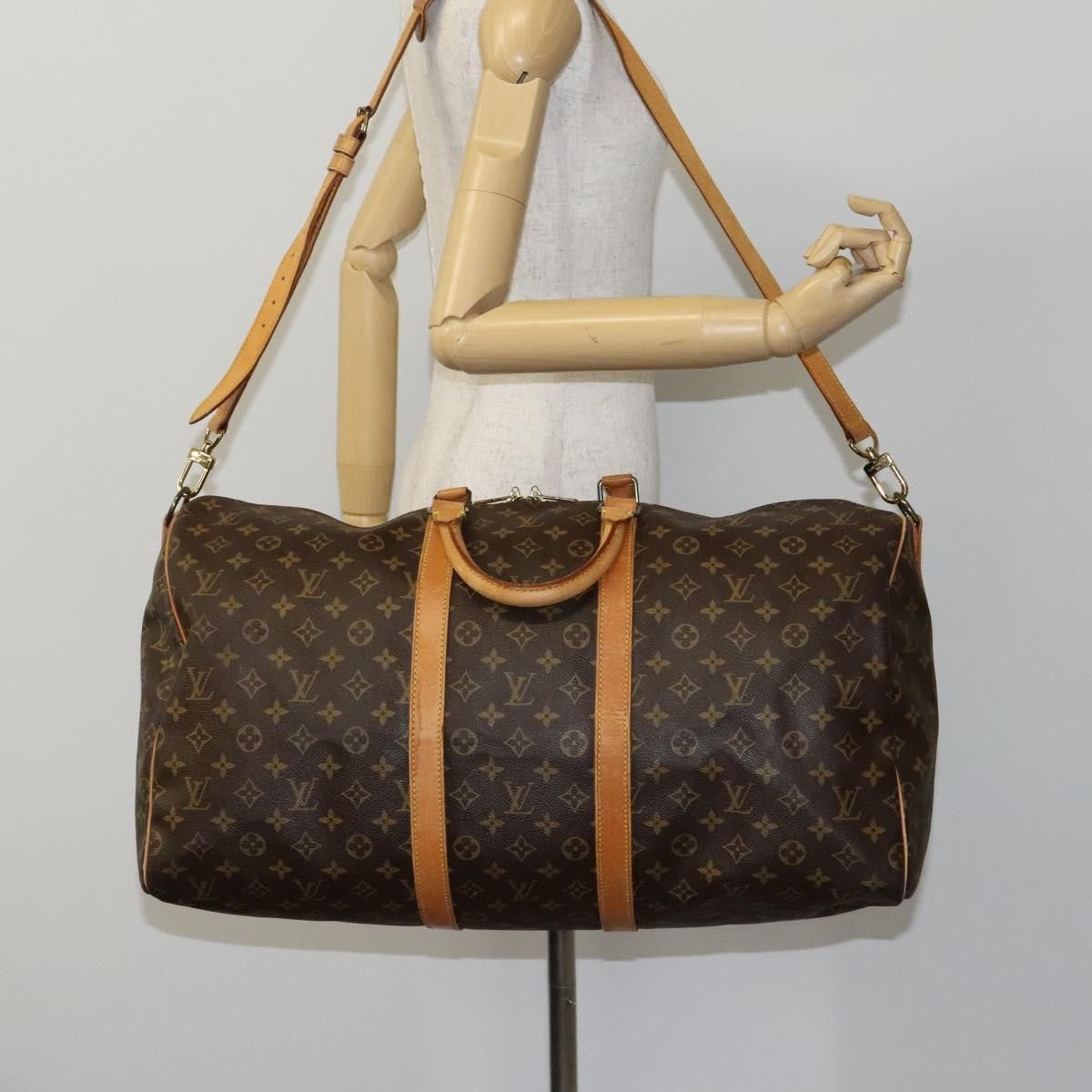 Louis Vuitton Louis Vuitton Keepall Bandouliere 55 travel Size ONE SIZE - 19 Thumbnail