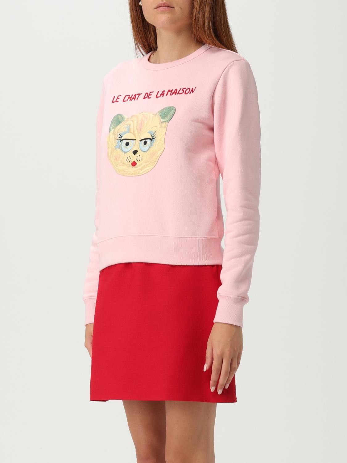 Valentino Valentino Sweatshirt Woman Pink Size M / US 6-8 / IT 42-44 - 4 Thumbnail