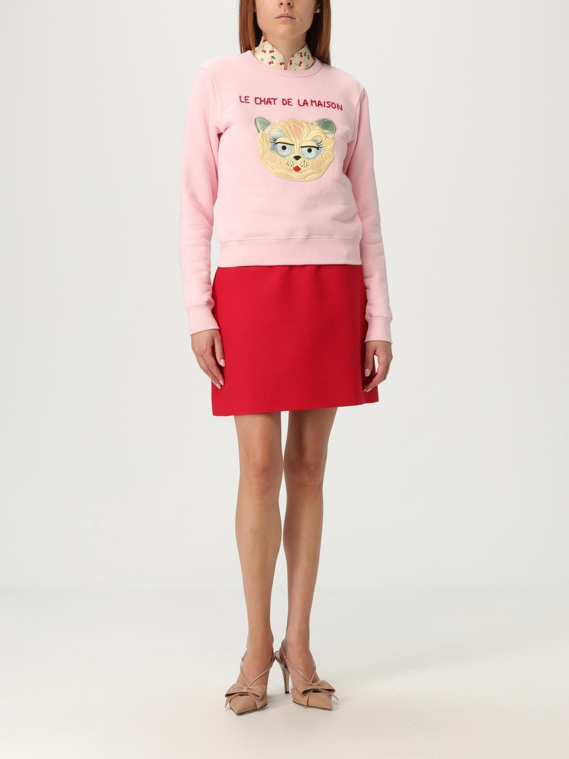 Valentino Valentino Sweatshirt Woman Pink Size S / US 4 / IT 40 - 2 Thumbnail