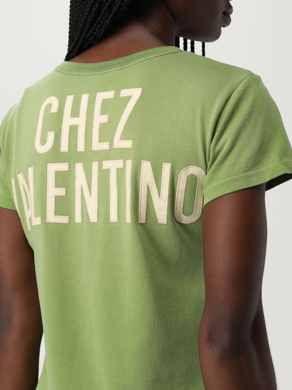 Valentino Valentino T-Shirt Woman Green Size S / US 4 / IT 40 - 4 Thumbnail