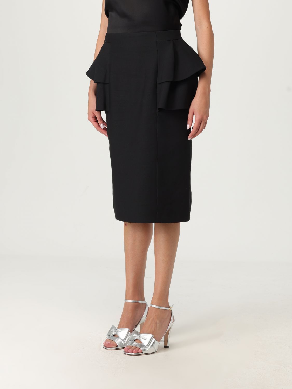 Valentino Valentino Skirt Woman Black Size 28" / US 6 / IT 42 - 3 Thumbnail