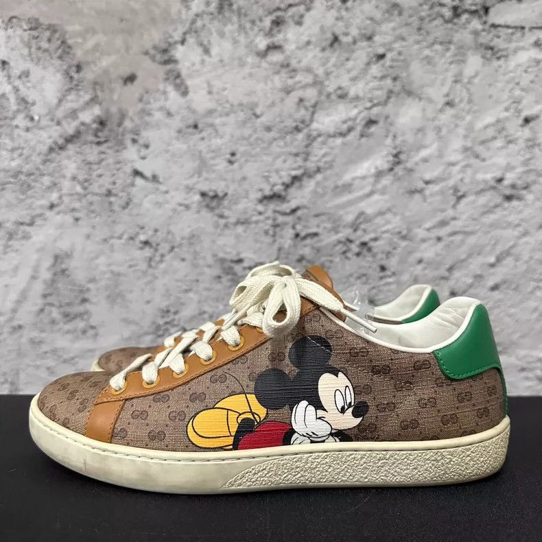 Gucci Gucci Mickey Mouse Sneakers Size 37 Size US 8 / EU 41 - 2 Thumbnail