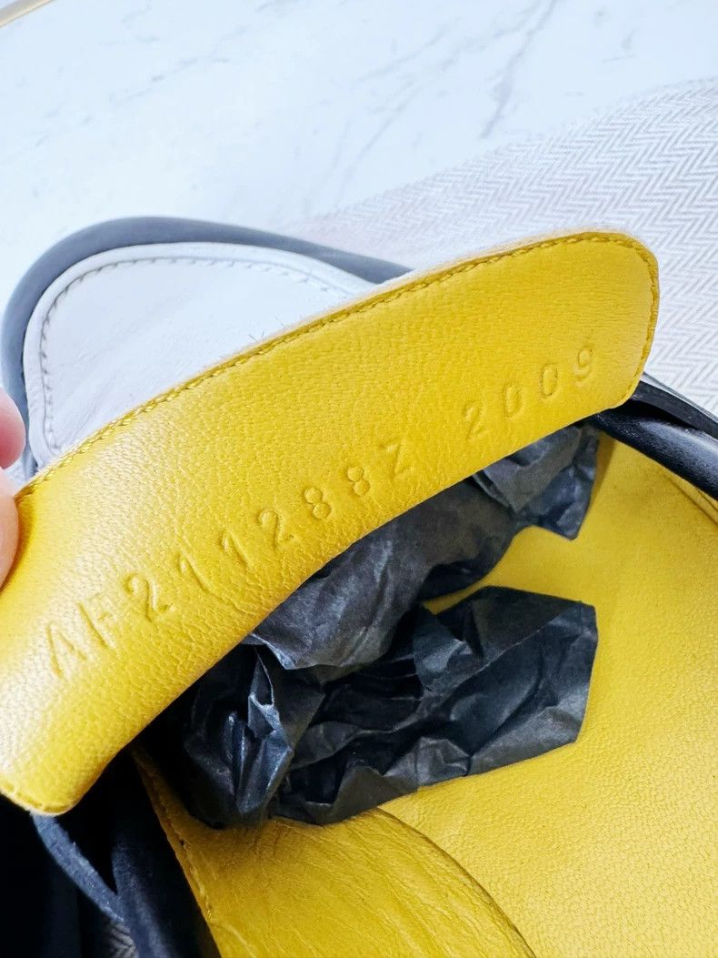 Hermes Hermes Loafers Black and White Size 38 Size US 9 / EU 42 - 6 Thumbnail