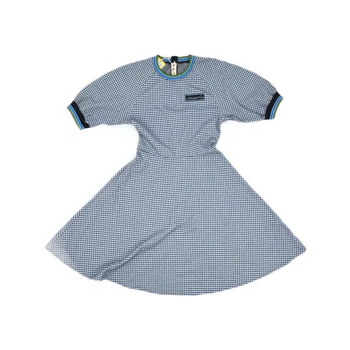 Marni Marni SS23 Blue Gingham Logo Dress Size 28" / US 6 / IT 42 - 2 Thumbnail