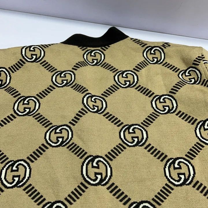 Gucci Gucci FW21 Double G Wool Cardigan Size S / US 4 / IT 40 - 6 Thumbnail