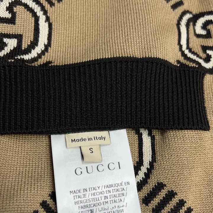 Gucci Gucci FW21 Double G Wool Cardigan Size S / US 4 / IT 40 - 4 Thumbnail