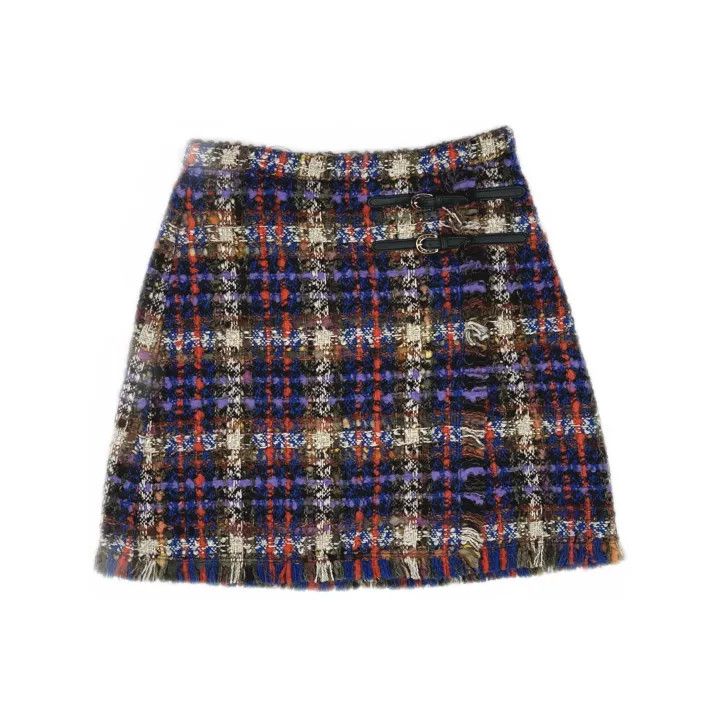 Gucci Gucci Tweed Mini Skirt for Women Size 40" / US 18 - 2 Thumbnail