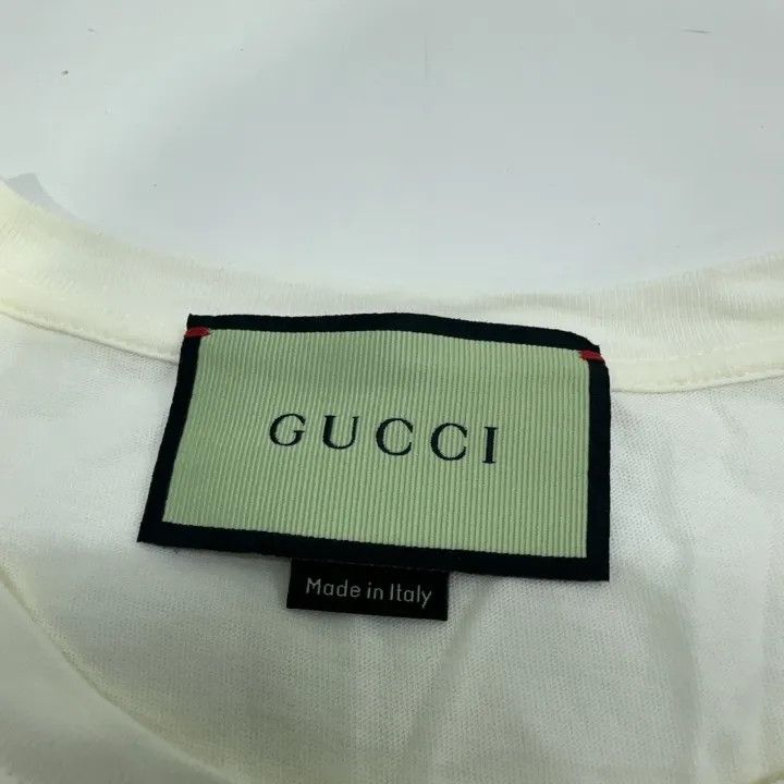 Gucci Gucci Loose-Fit T-Shirt with Heart Apple Design Size S / US 4 / IT 40 - 6 Thumbnail