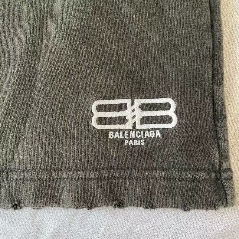 Balenciaga black casual shorts with BB logo Size US 28 / EU 44 - 5 Thumbnail