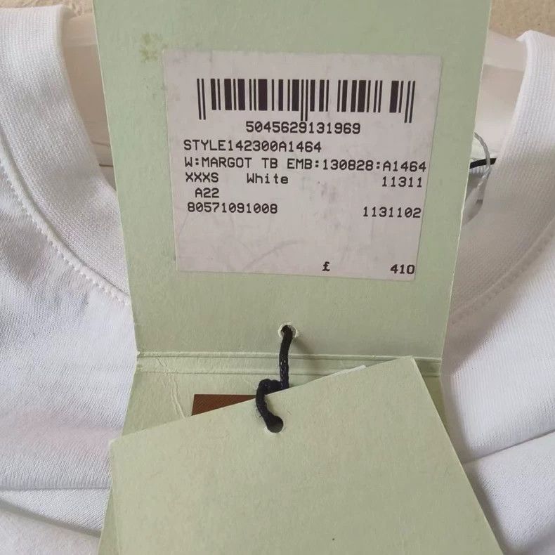 Burberry classic logo print casual short sleeve t-shirt Size US XS / EU 42 / 0 - 6 Thumbnail