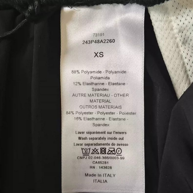 Dior dior black shorts with logo tag Size US 30 / EU 46 - 4 Thumbnail
