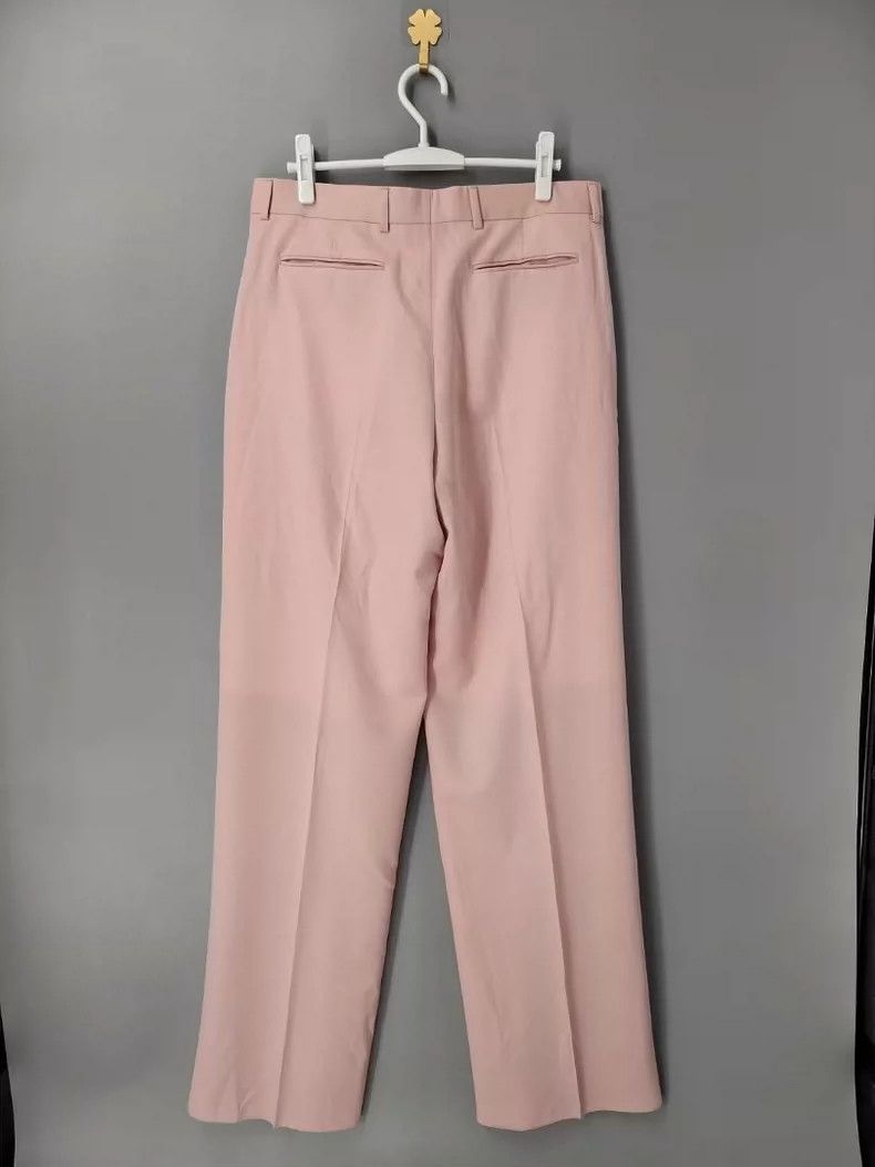Dior pink wide-leg trousers by DIOR Size 42" / US 20 - 2 Thumbnail