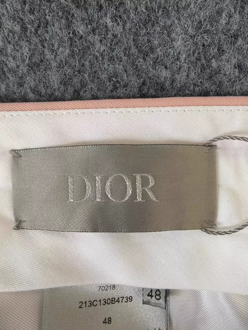 Dior pink wide-leg trousers by DIOR Size 42" / US 20 - 3 Thumbnail