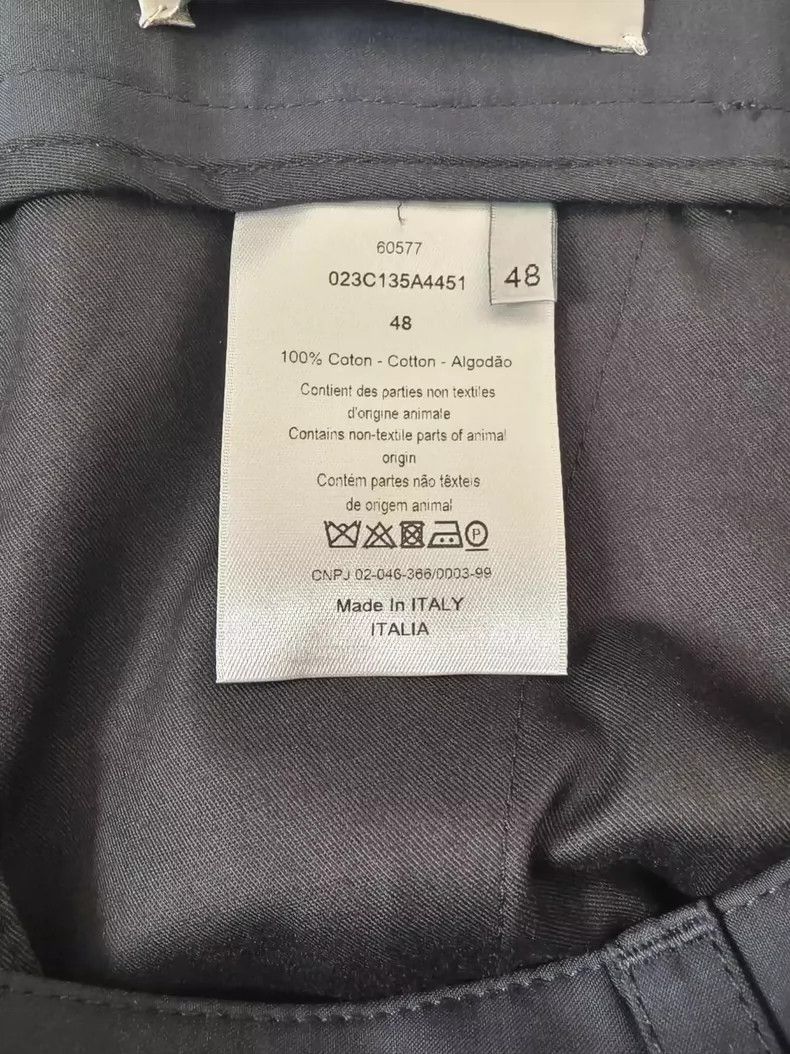 Dior elegant men's tailored pants from Dior Size US 44 / EU 60 - 5 Thumbnail