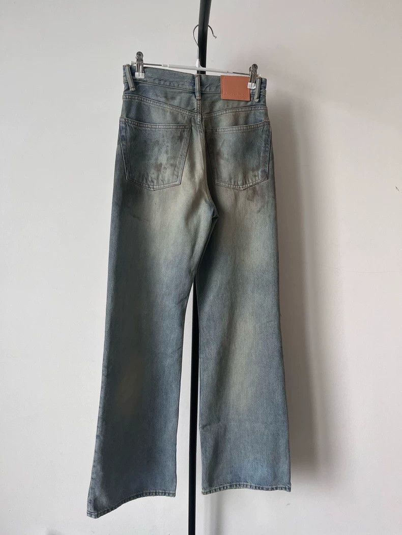 Acne Studios Acne Studios Distressed Wide-Leg Denim Pants Size 22" - 2 Thumbnail