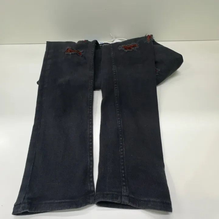 Alexander McQueen Alexander McQueen Distressed Patchwork Slim Jeans 0079 Size US 44 / EU 60 - 11 Thumbnail