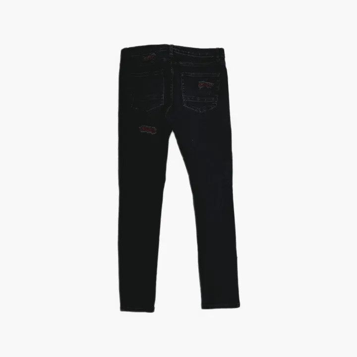 Alexander McQueen Alexander McQueen Distressed Patchwork Slim Jeans 0079 Size US 44 / EU 60 - 3 Thumbnail