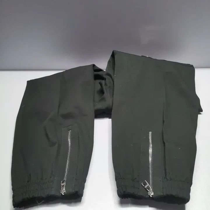 Alexander McQueen Alexander McQueen Black Casual Zip Pants 0079 Size US 44 / EU 60 - 10 Thumbnail