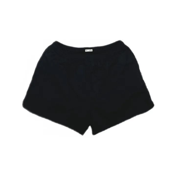 AMI AMIPARIS Black Casual Elastic Waist Shorts 0079 Size US 34 / EU 50 - 2 Thumbnail