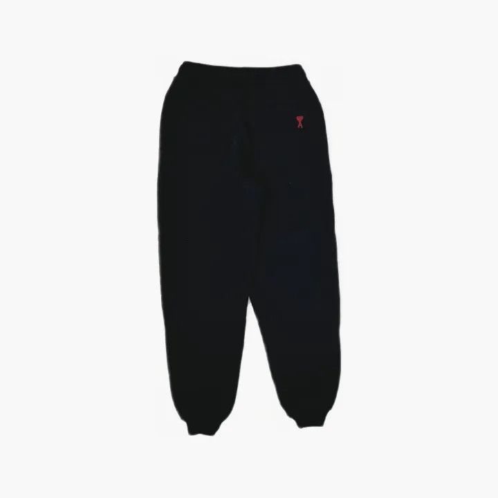 AMI AMIPARIS Black Comfortable Casual Pants 0079 Size US 30 / EU 46 - 3 Thumbnail