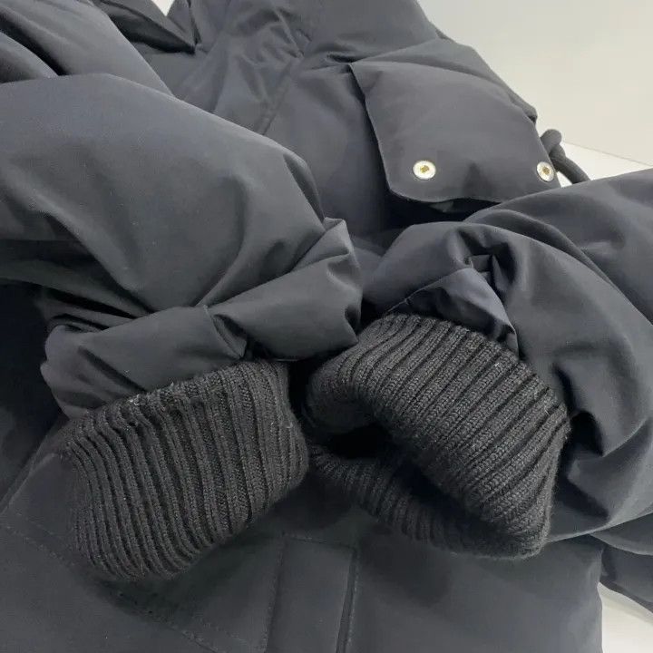 AMI Ami Paris Black Hooded Puffer Jacket 0079 Size US S / EU 44-46 / 1 - 14 Thumbnail