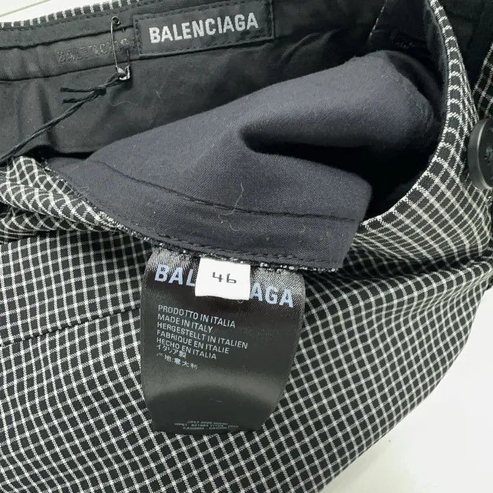 Balenciaga Balenciaga Gray Wool Blend Casual Trousers 0079 Size US 44 / EU 60 - 7 Thumbnail