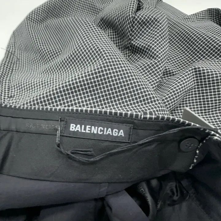 Balenciaga Balenciaga Gray Wool Blend Casual Trousers 0079 Size US 44 / EU 60 - 5 Thumbnail