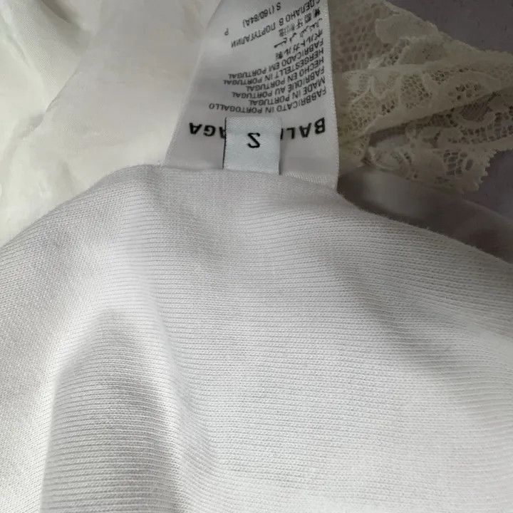 Balenciaga Balenciaga Embroidered Casual Dress in White 0079 Size 24" / US 00 / IT 34 - 3 Thumbnail