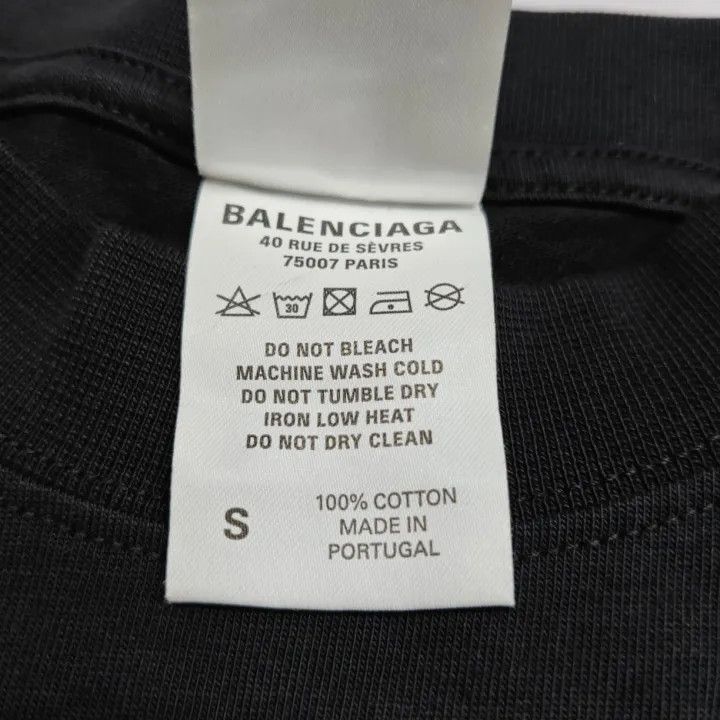Balenciaga Balenciaga Embroidered Logo Round Neck Dress 0079 Size US 30 / EU 46 - 3 Thumbnail