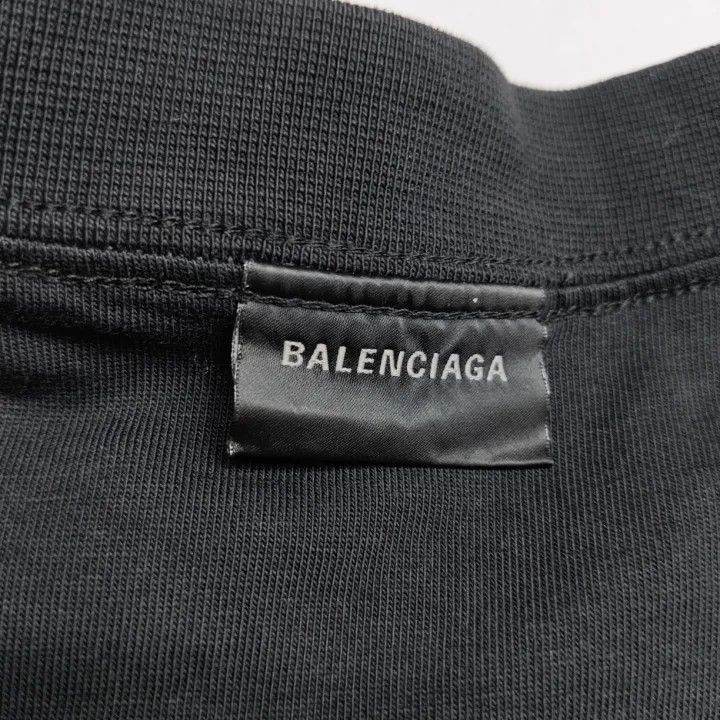 Balenciaga Balenciaga Embroidered Logo Round Neck Dress 0079 Size US 30 / EU 46 - 2 Thumbnail