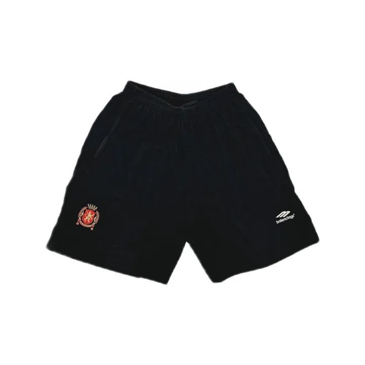 Balenciaga Balenciaga Black Elastic Waist Casual Shorts 0079 Size US 30 / EU 46 - 2 Thumbnail