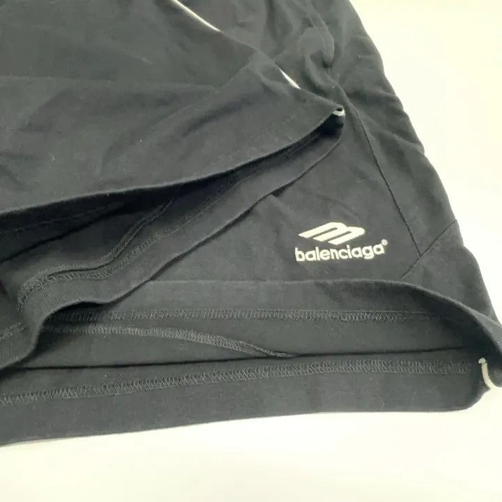 Balenciaga Balenciaga Black Elastic Waist Casual Shorts 0079 Size US 30 / EU 46 - 10 Thumbnail