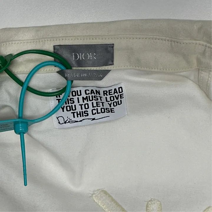 Dior Dior FW22 Long Sleeve Logo Shirt for Men 0079 Size US M / EU 48-50 / 2 - 2 Thumbnail