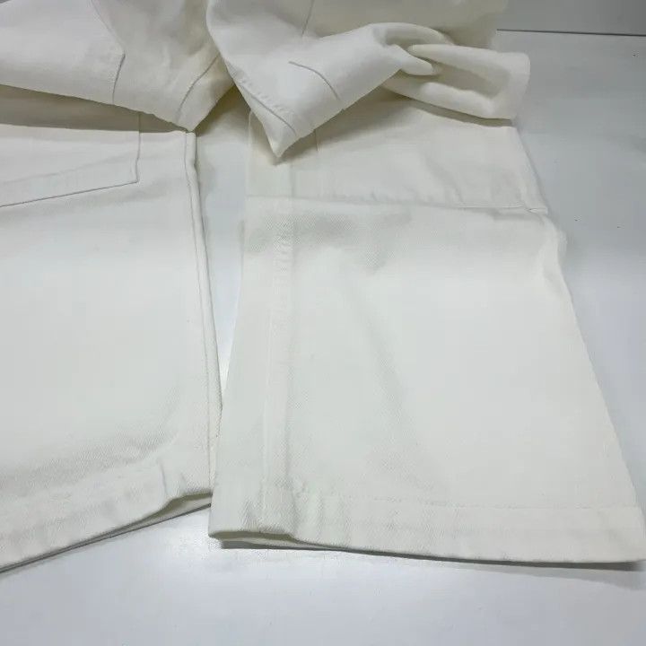Dior Dior White Straight-Leg Denim Pants for Men 0079 Size US 44 / EU 60 - 11 Thumbnail