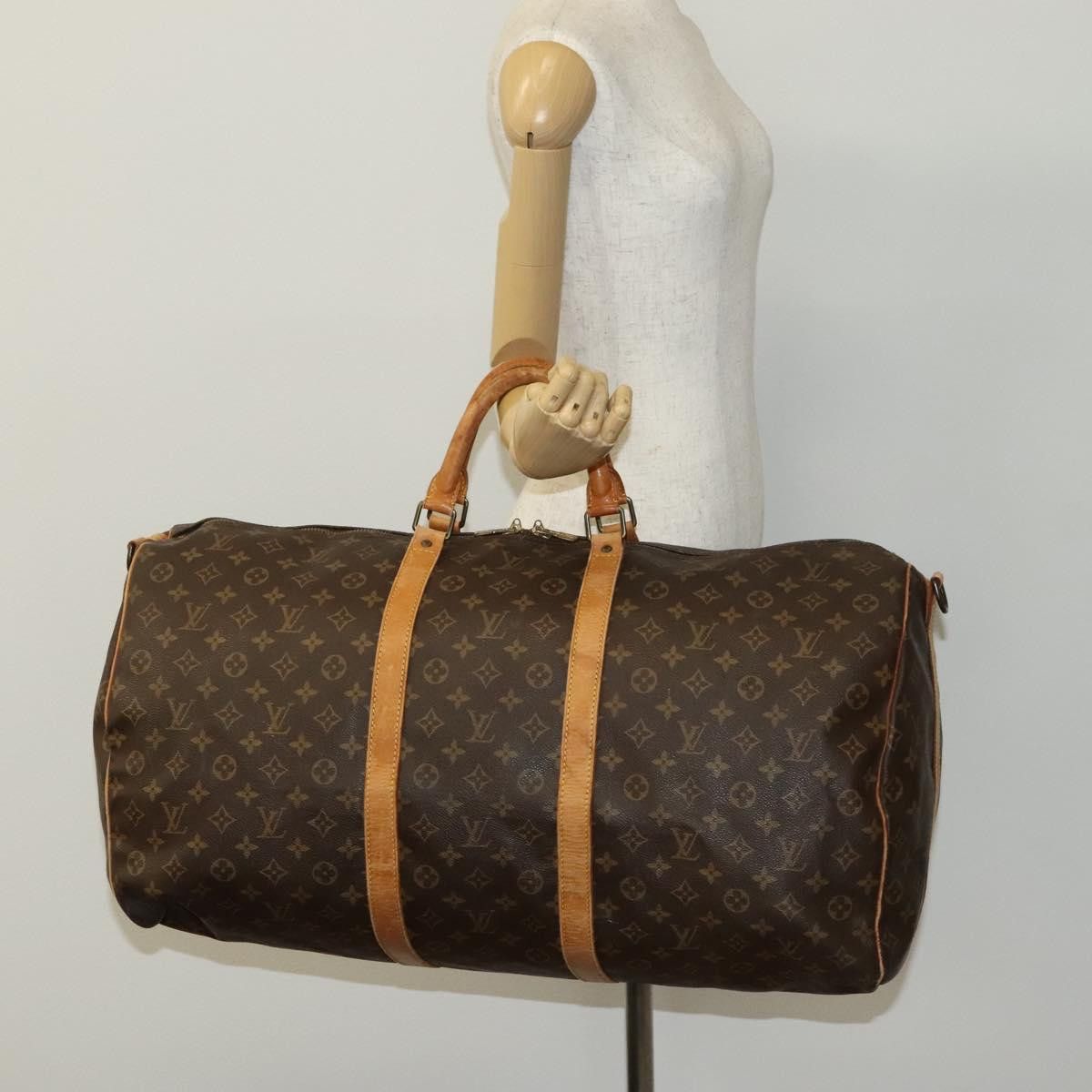 Louis Vuitton Louis Vuitton Keepall Bandoulière 60 travel Size ONE SIZE - 18 Thumbnail
