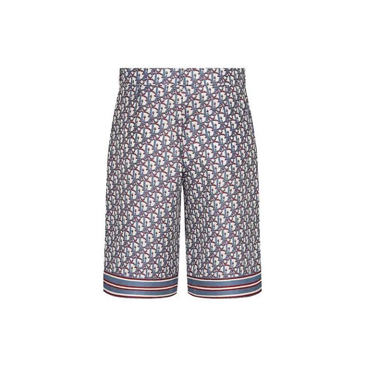 Dior Dior Colorful Patterned Casual Silk Shorts 0079 Size US 44 / EU 60 - 2 Thumbnail
