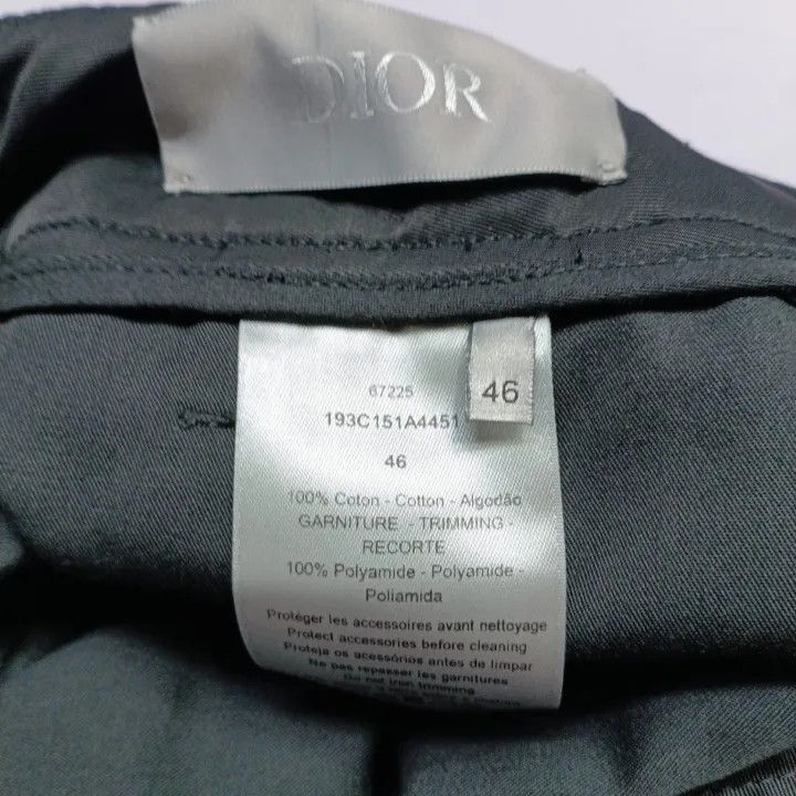 Dior Dior Men's Black Straight-Cut Shorts 0079 Size US 44 / EU 60 - 5 Thumbnail