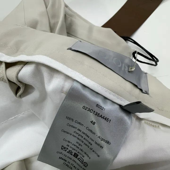 Dior Dior Cotton Nine-Point Casual Pants 0079 Size US 44 / EU 60 - 4 Thumbnail