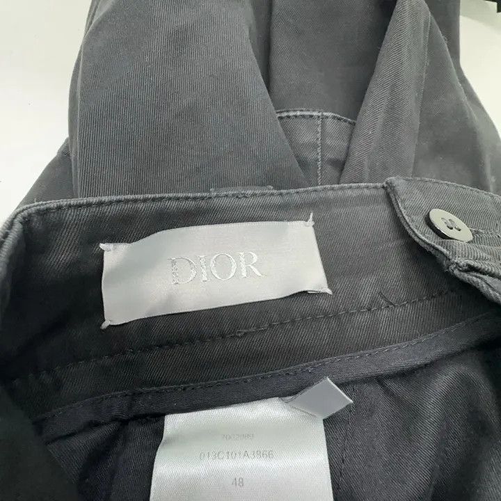Dior Dior Black Casual Loose Cargo Pants 0079 Size US 44 / EU 60 - 4 Thumbnail