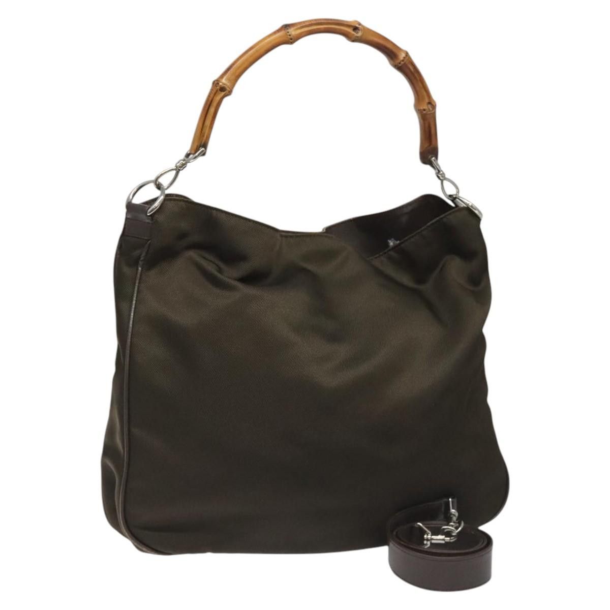 Gucci Gucci Bamboo handbag Size ONE SIZE - 16 Thumbnail