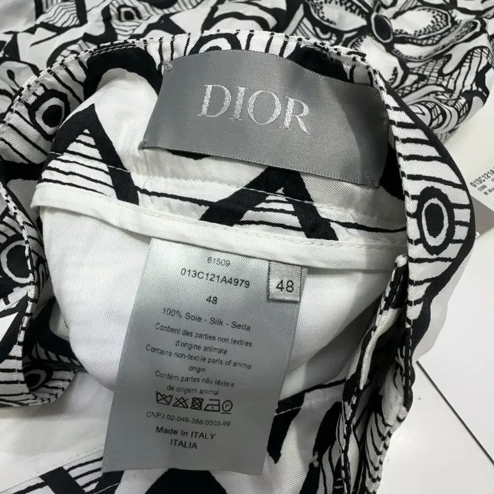 Dior Dior Shawn Stussy Collaboration Black White Shorts 0079 Size US 44 / EU 60 - 5 Thumbnail