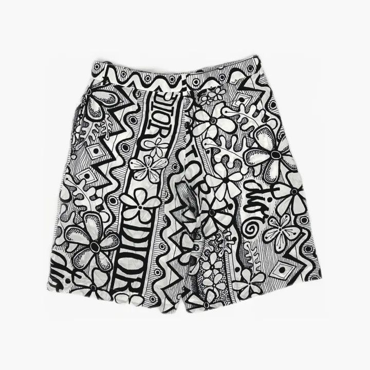 Dior Dior Shawn Stussy Collaboration Black White Shorts 0079 Size US 44 / EU 60 - 3 Thumbnail