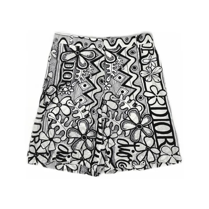 Dior Dior Shawn Stussy Collaboration Black White Shorts 0079 Size US 44 / EU 60 - 2 Thumbnail