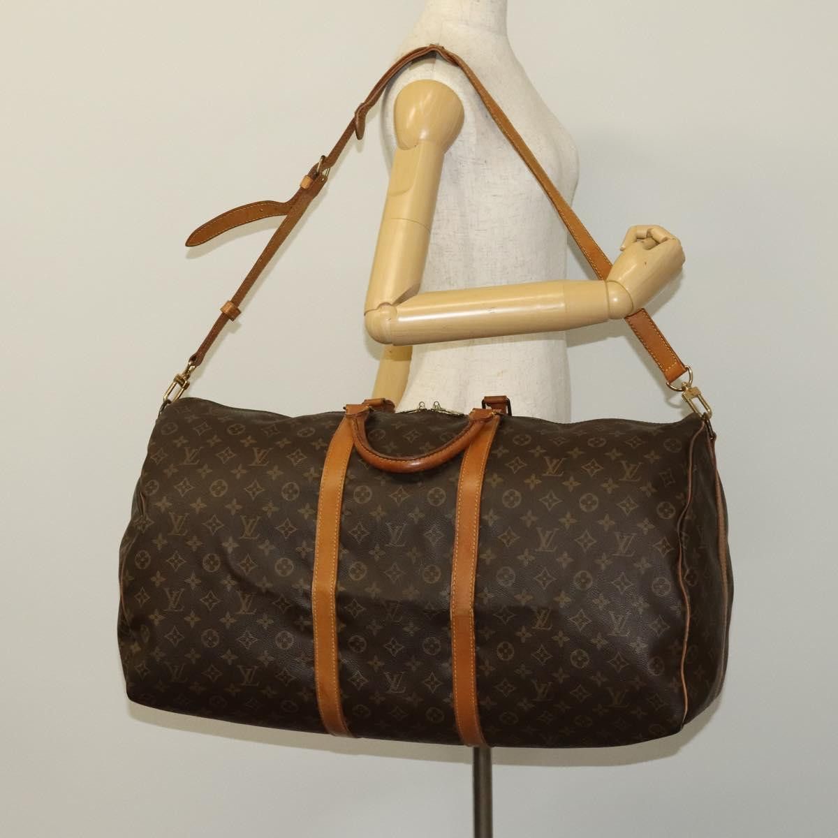 Louis Vuitton Louis Vuitton Keepall Bandoulière 60 travel Size ONE SIZE - 17 Thumbnail