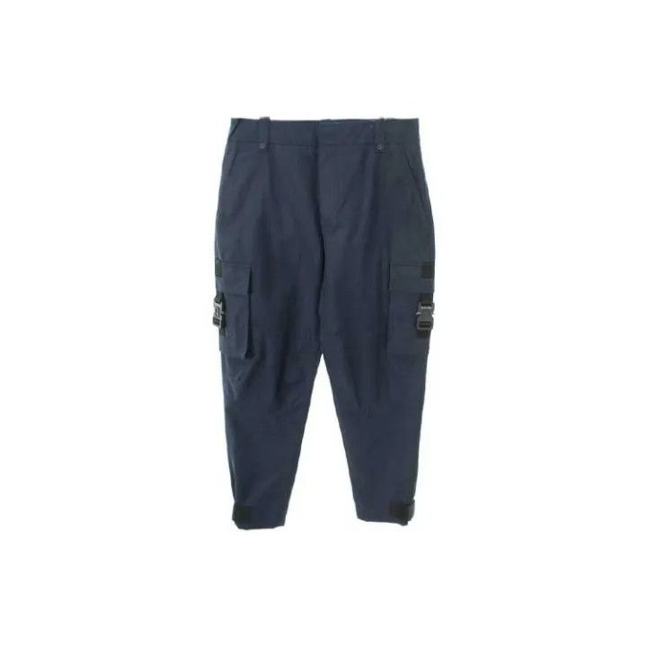 Dior Dior Blue Cargo Pants with Pockets 0079 Size US 44 / EU 60 - 2 Thumbnail