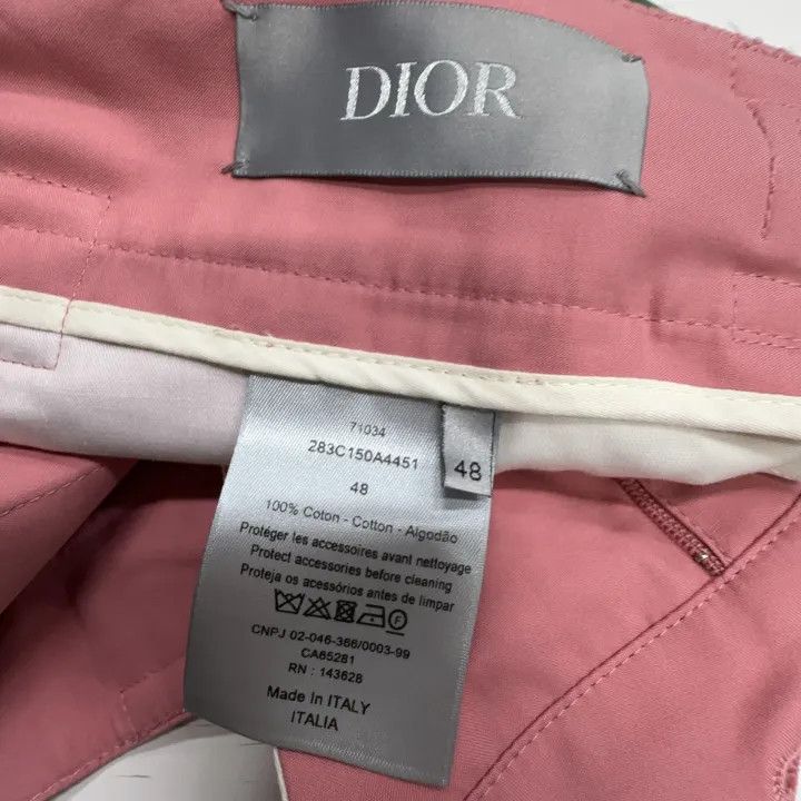 Dior Dior SS22 Pink Cargo Shorts for Men 0079 Size US 44 / EU 60 - 2 Thumbnail