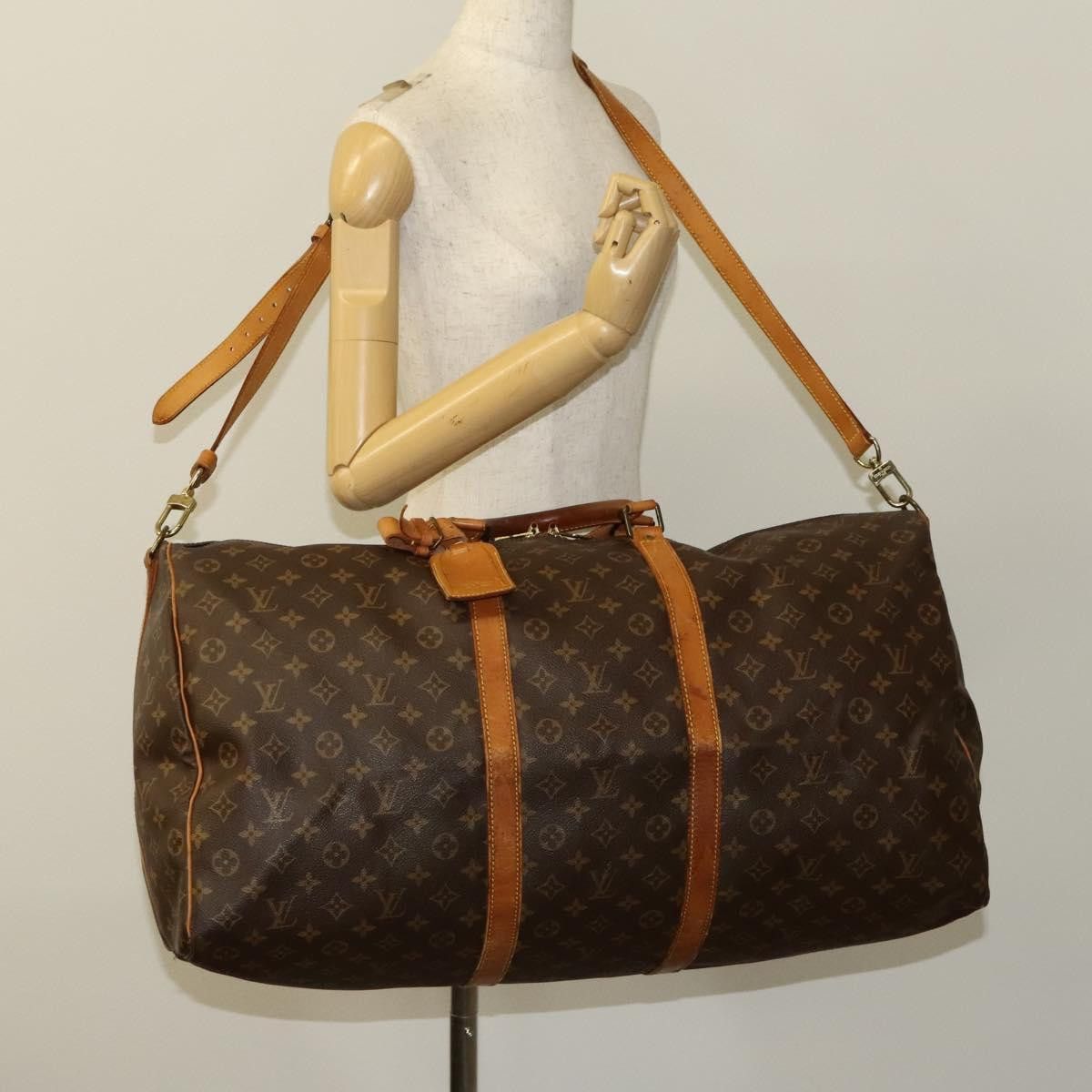 Louis Vuitton Louis Vuitton Keepall Bandoulière 60 travel Size ONE SIZE - 16 Thumbnail