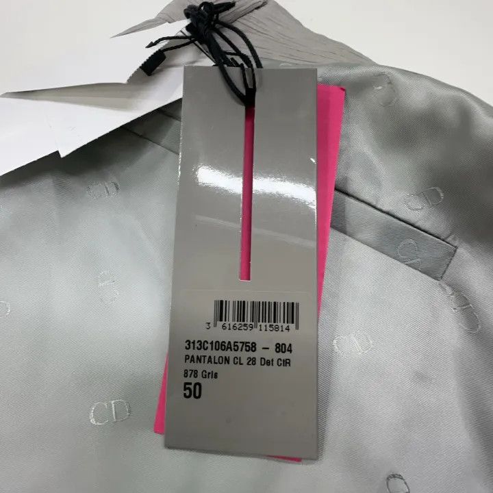Dior Dior SS23 Erl Series Gray Loose Pants 0079 Size US 44 / EU 60 - 5 Thumbnail